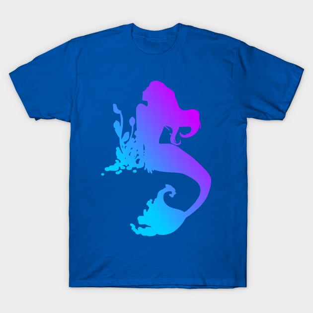 Relaxing Mermaid T-Shirt by AlondraHanley